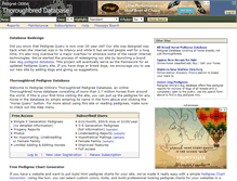 Tablet Screenshot of pedigreequery.com